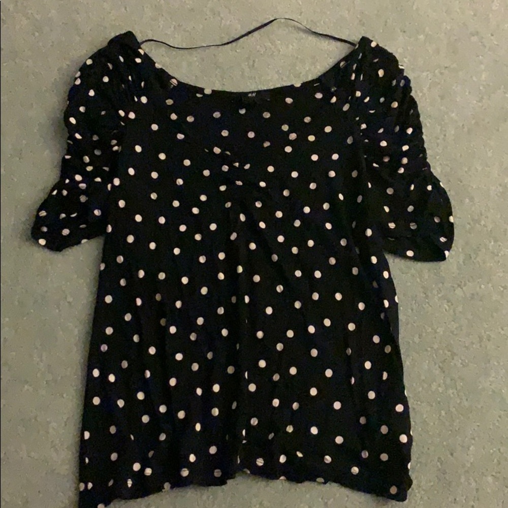 H&M - polka dot top